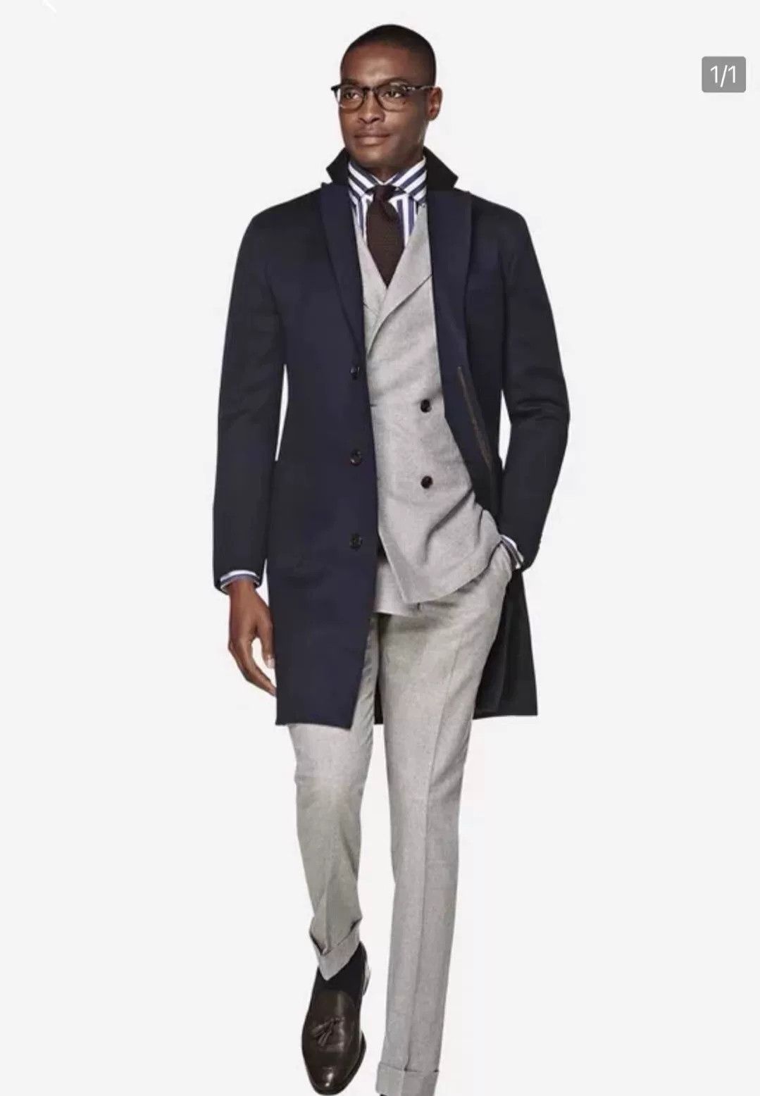 Suitsupply SUITSUPPLY Jort Wool Twill Coat Size US S / EU 44-46 / 1 - 6 Thumbnail