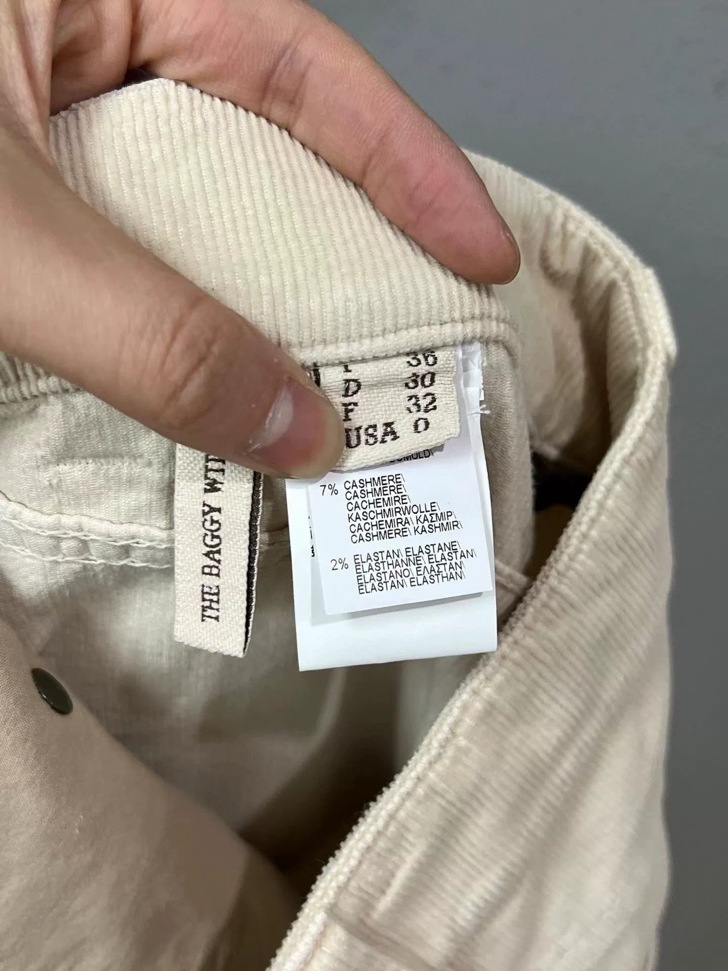 Brunello Cucinelli Brunello Cucinelli High-Waist Cashmere Trousers Size 36" / US 14 / IT 50 - 4 Thumbnail