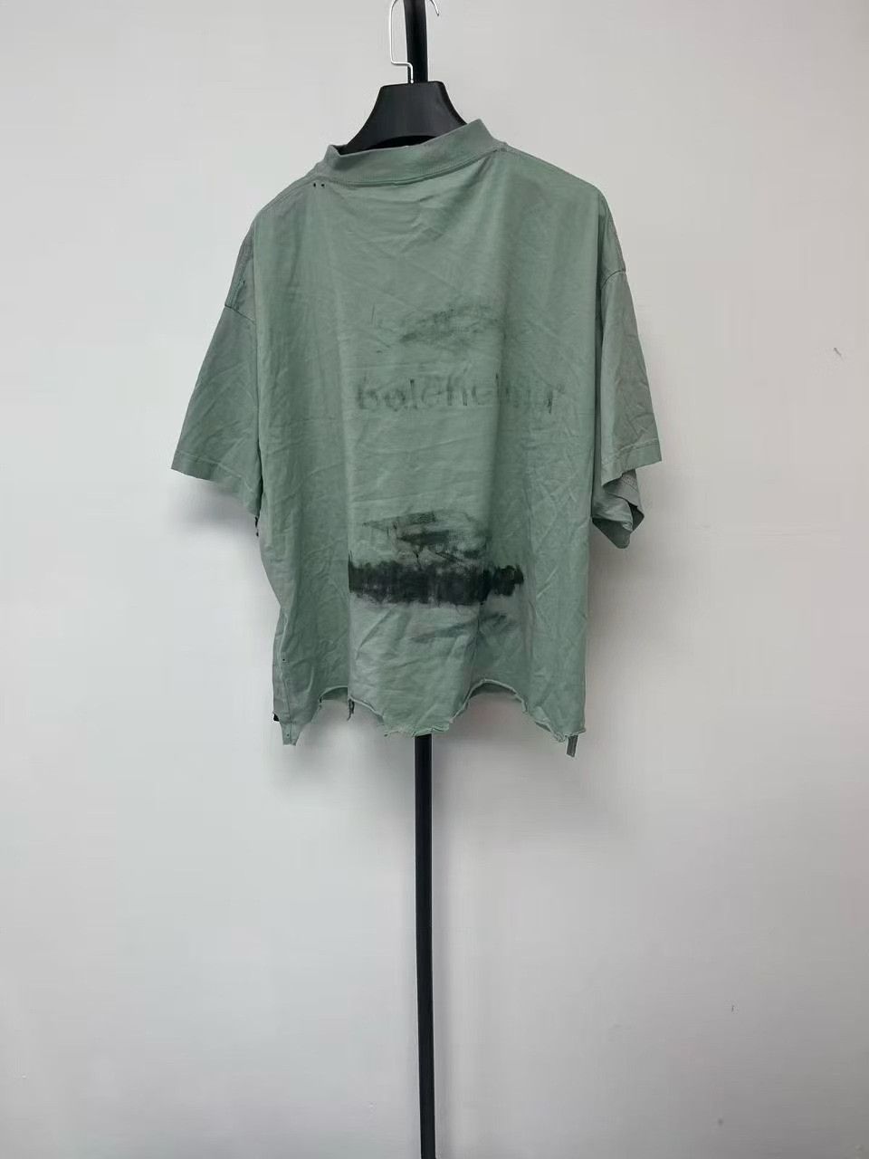 Balenciaga Balenciaga High Summer Cotton Printed T-Shirt Size M / US 6-8 / IT 42-44 - 2 Thumbnail