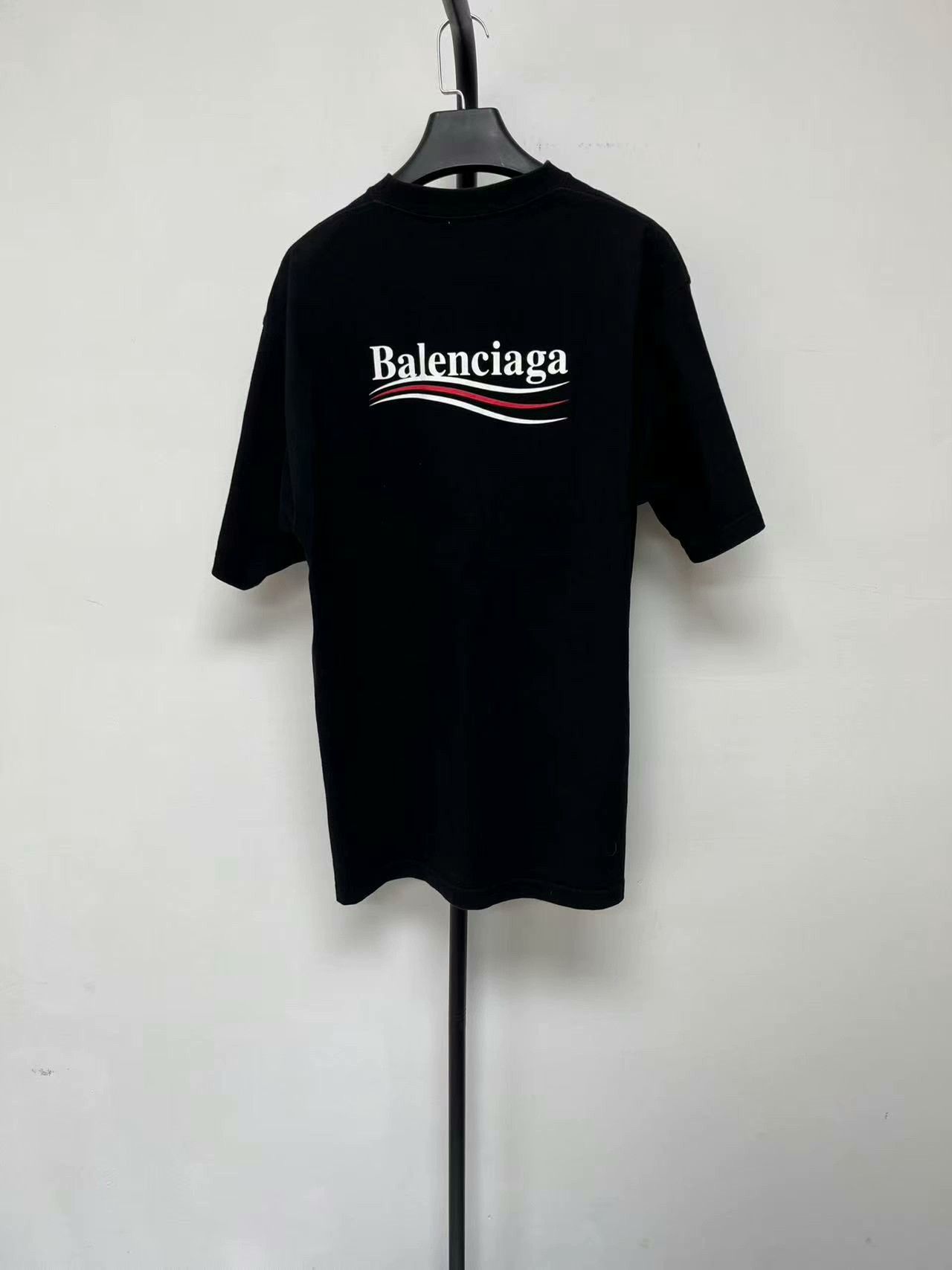 Balenciaga Balenciaga Men's Printed Oversized Crewneck T-Shirt Size US XS / EU 42 / 0 - 2 Thumbnail