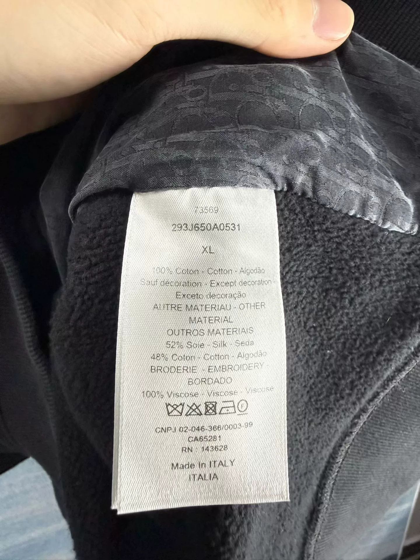 Dior Dior Zip Hoodie SS23 XL Size US XL / EU 56 / 4 - 4 Thumbnail