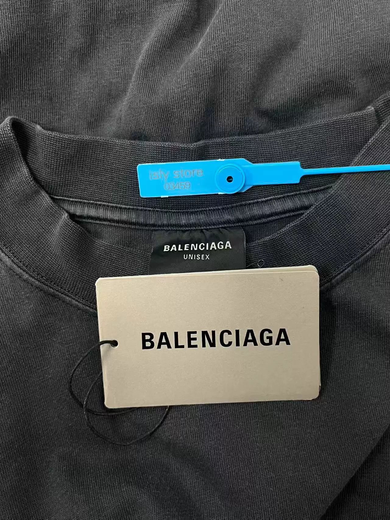 Balenciaga Balenciaga Men's Crew Neck Short Sleeve T-Shirt Size US XS / EU 42 / 0 - 3 Thumbnail