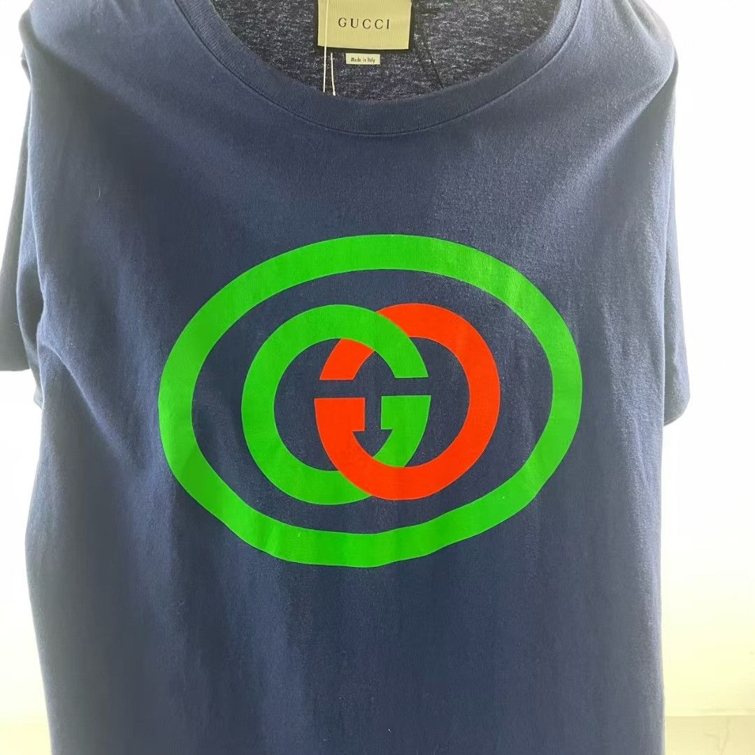 Gucci Gucci Double G Loop Short Sleeve Size US S / EU 44-46 / 1 - 3 Thumbnail