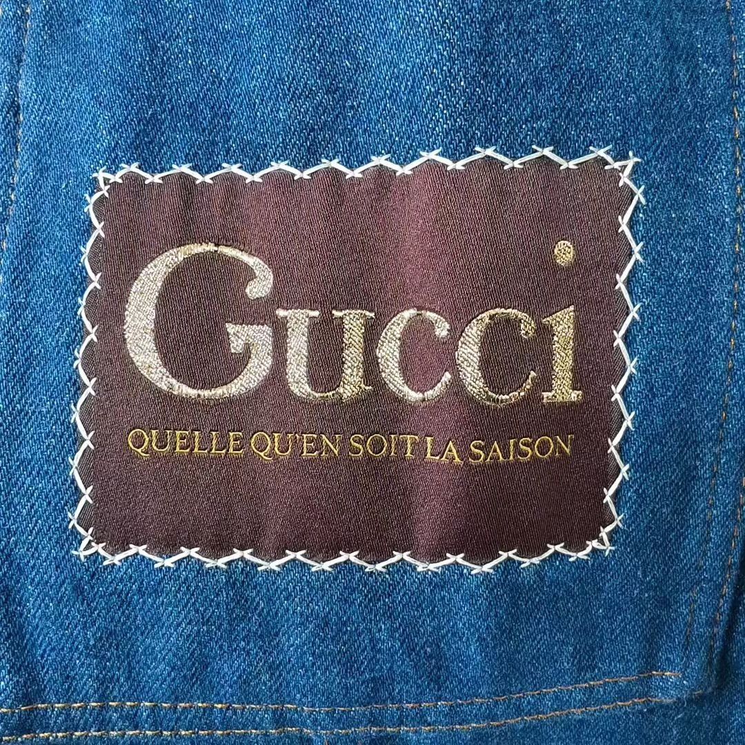 Gucci Gucci Women's Lapel Denim Jacket Size M / US 6-8 / IT 42-44 - 3 Thumbnail
