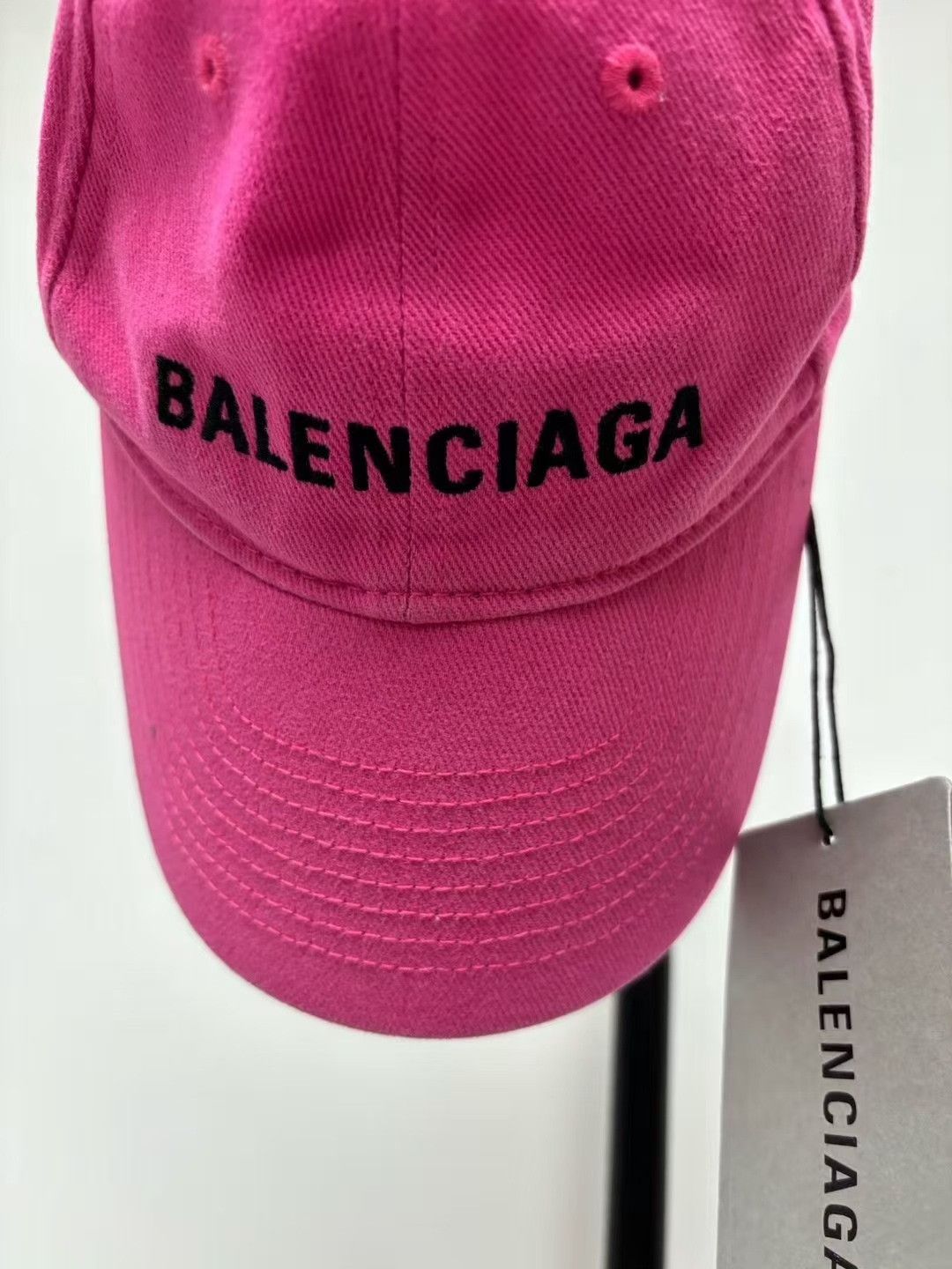Balenciaga Balenciaga Logo Embroidered Cotton Cap Size ONE SIZE - 2 Thumbnail