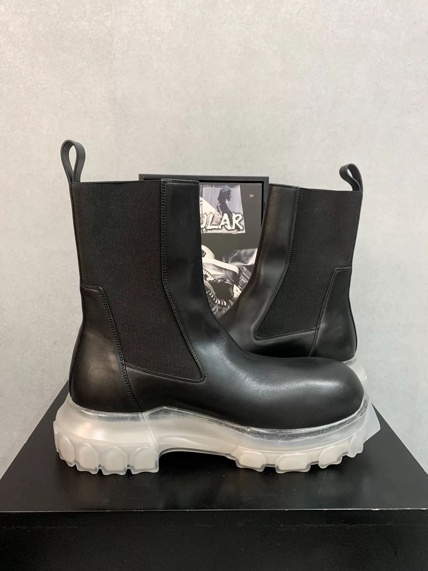 Rick Owens Rick Owens Tractor High-Top Leather Boots Size US 9 / EU 42 - 5 Thumbnail