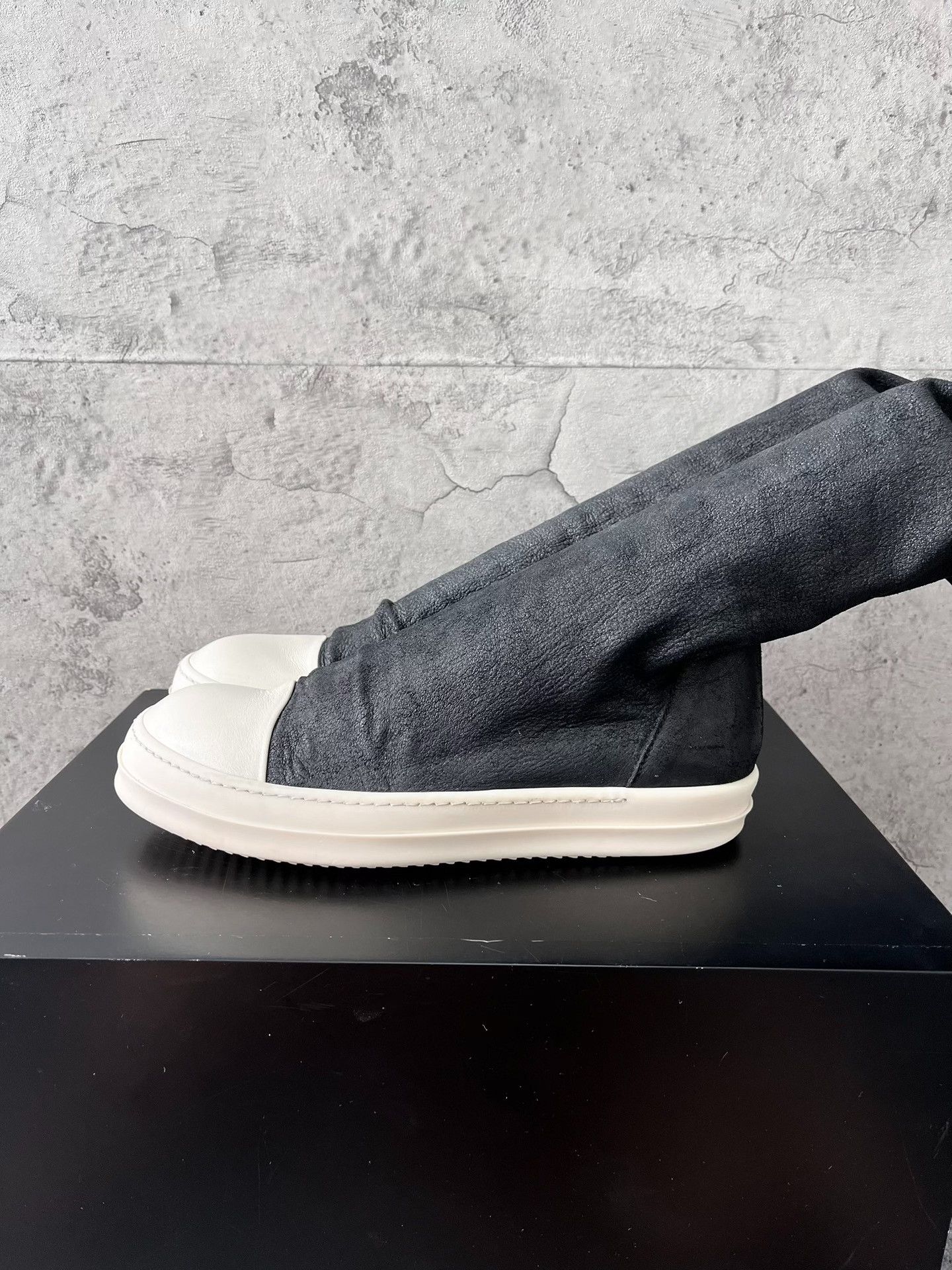 Rick Owens Rick Owens 17FW Lambskin Tall Boots Size US 8.5 / EU 41-42 - 4 Thumbnail