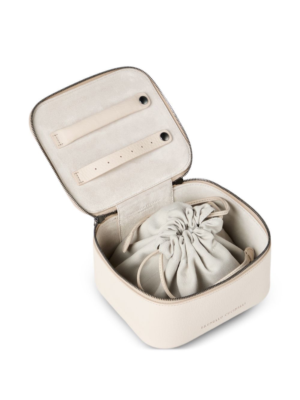 Brunello Cucinelli LEATHER VANITY CASE Size ONE SIZE - 2 Thumbnail