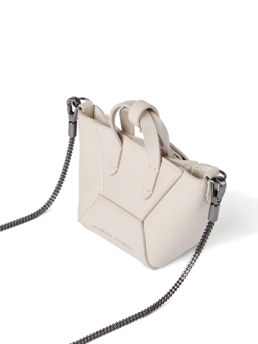 Brunello Cucinelli LEATHER MINI BAG Size ONE SIZE - 3 Thumbnail