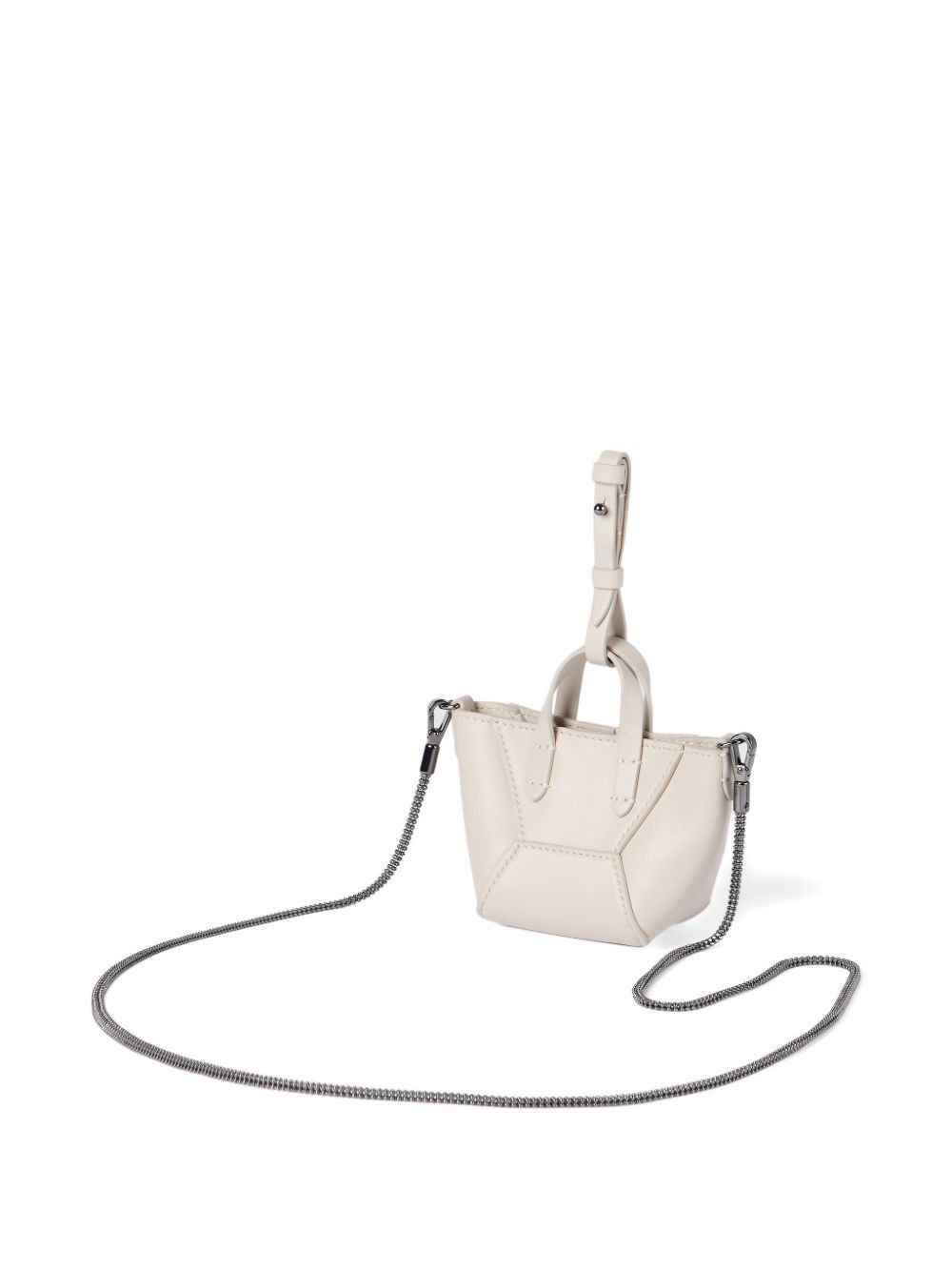 Brunello Cucinelli LEATHER MINI BAG Size ONE SIZE - 4 Thumbnail