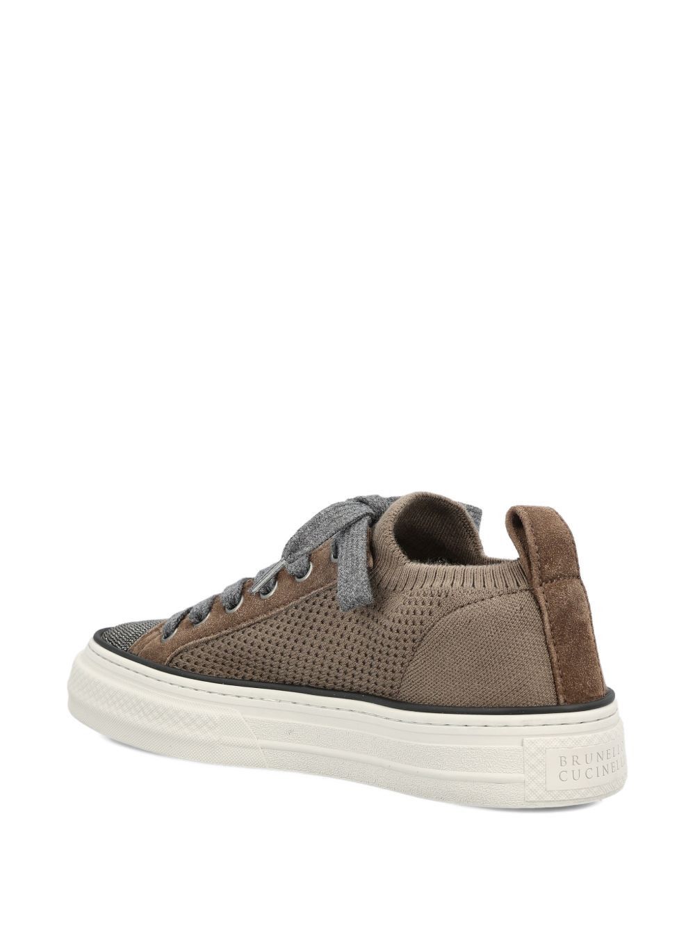 Brunello Cucinelli LEATHER SNEAKERS Size US 6 / IT 36 - 2 Thumbnail