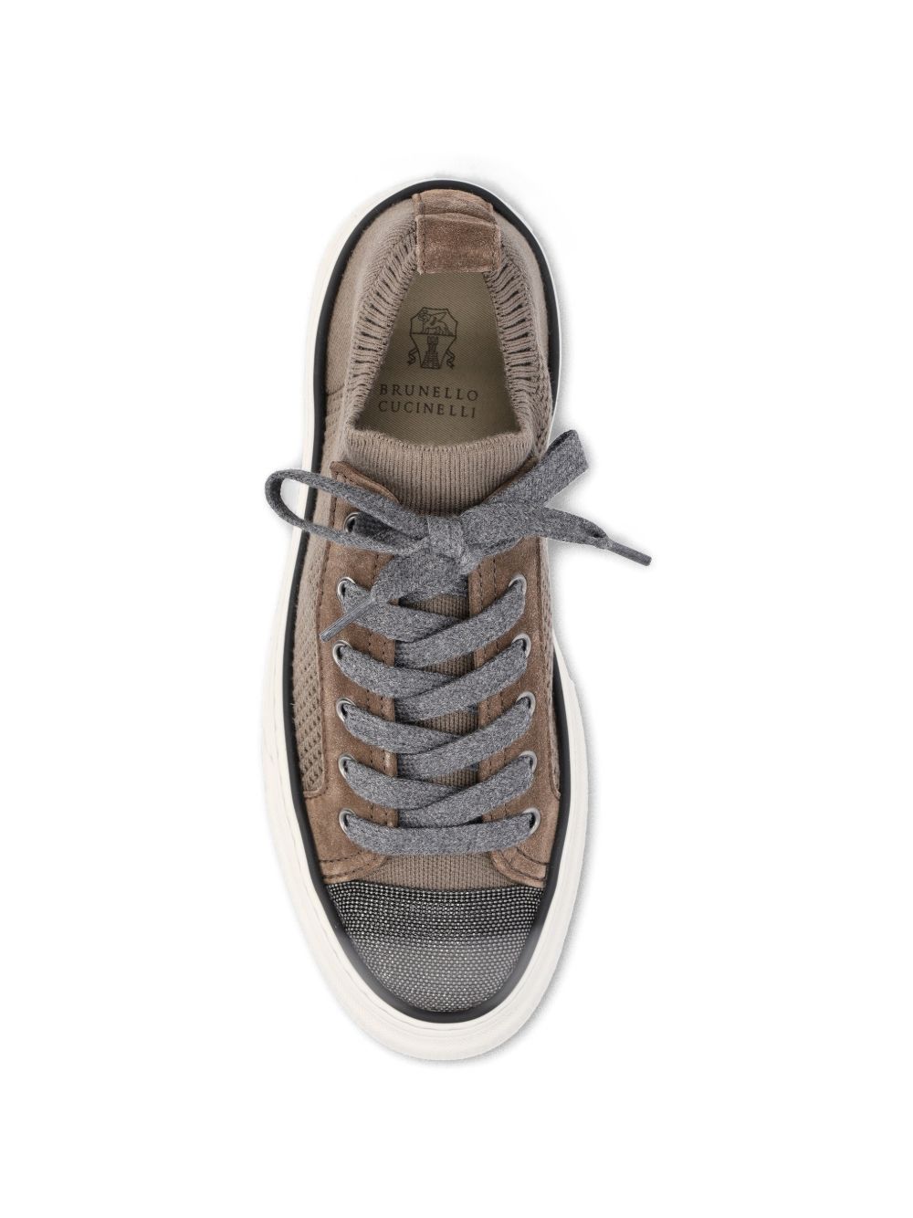 Brunello Cucinelli LEATHER SNEAKERS Size US 8 / IT 38 - 4 Thumbnail