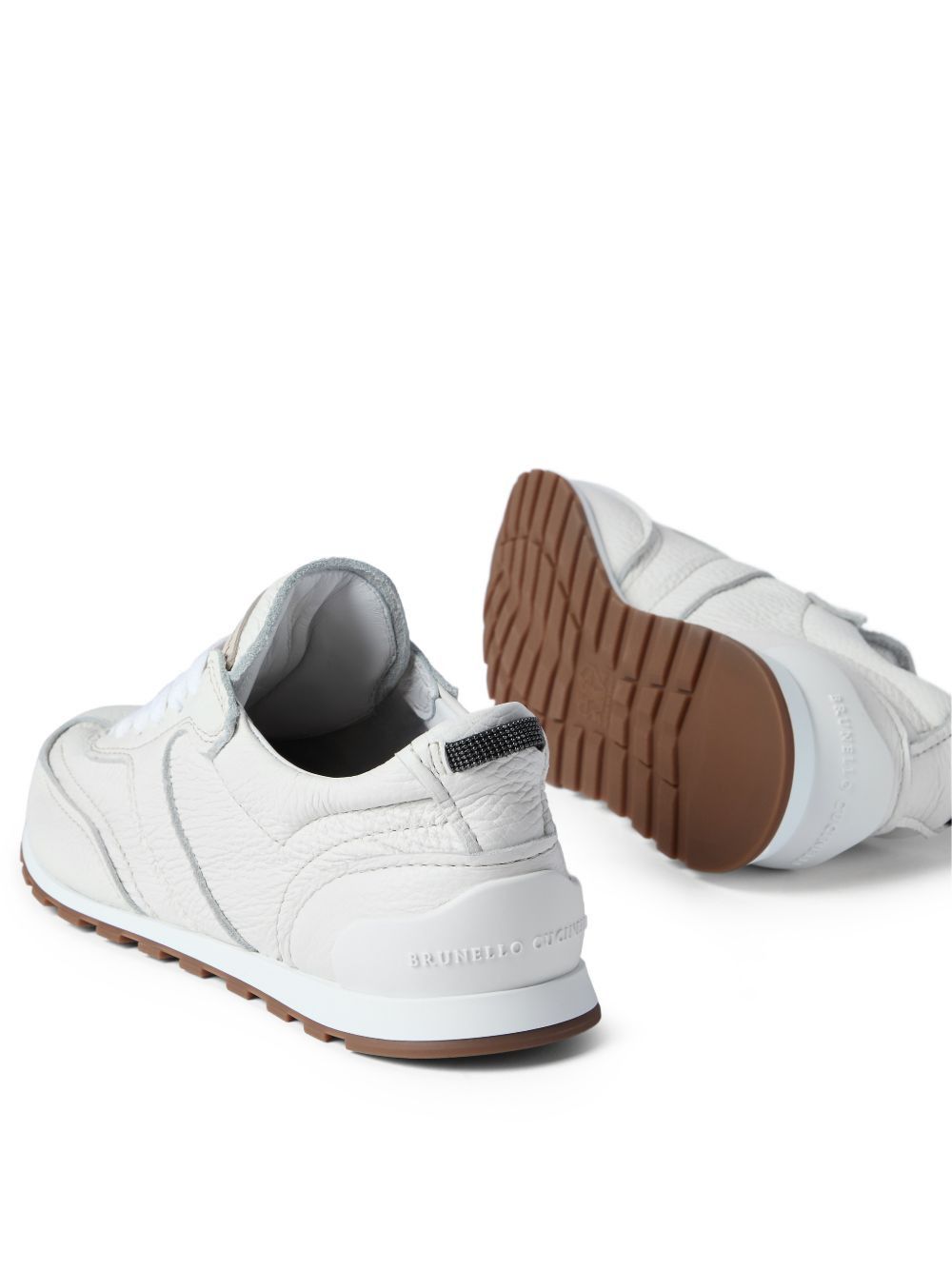 Brunello Cucinelli LEATHER SNEAKERS Size US 8.5 / IT 38.5 - 6 Thumbnail