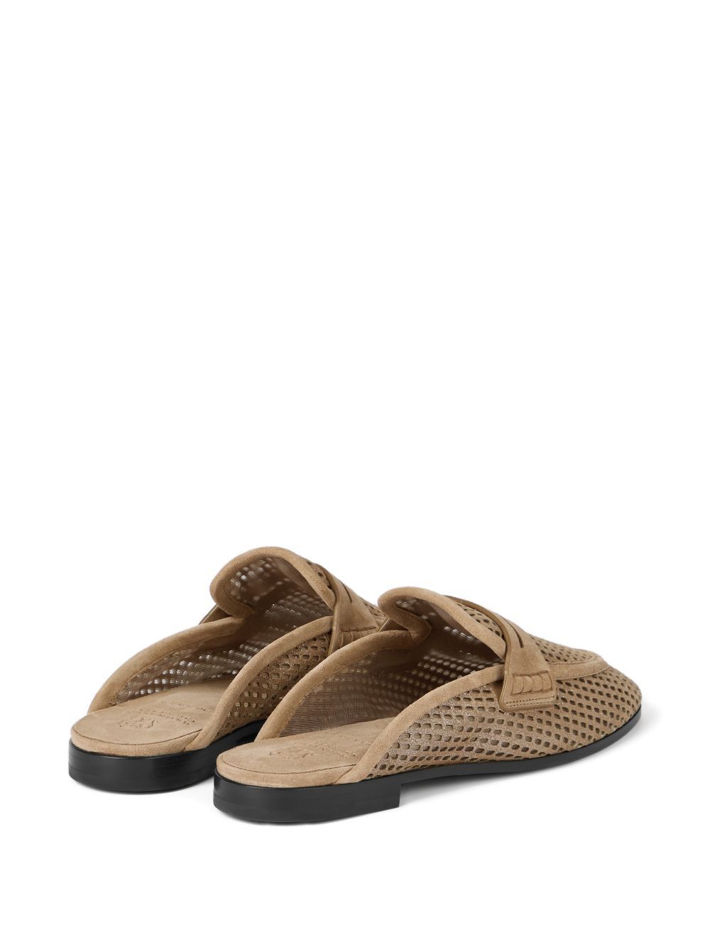 Brunello Cucinelli LEATHER SLIPPERS Size US 9 / IT 39 - 3 Thumbnail