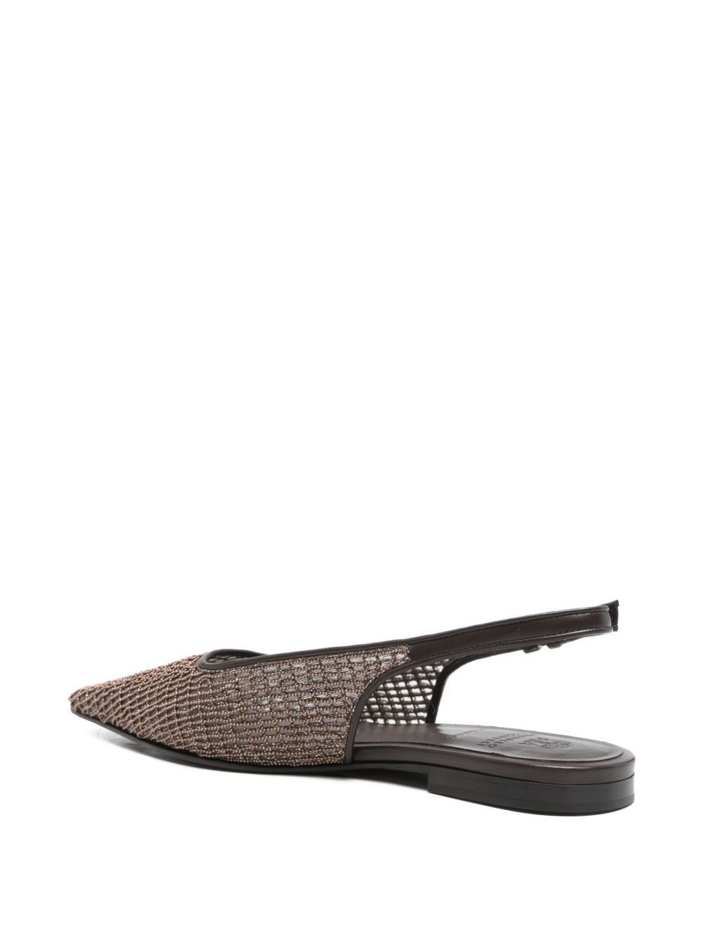 Brunello Cucinelli LEATHER BALLETS Size US 6 / IT 36 - 3 Thumbnail