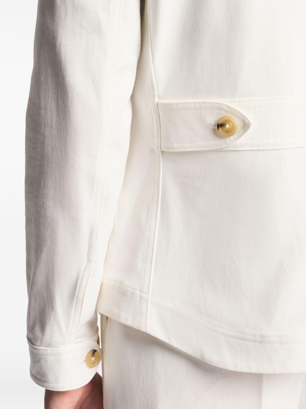 Fay COTTON SHIRT JACKET Size M / US 6-8 / IT 42-44 - 4 Thumbnail