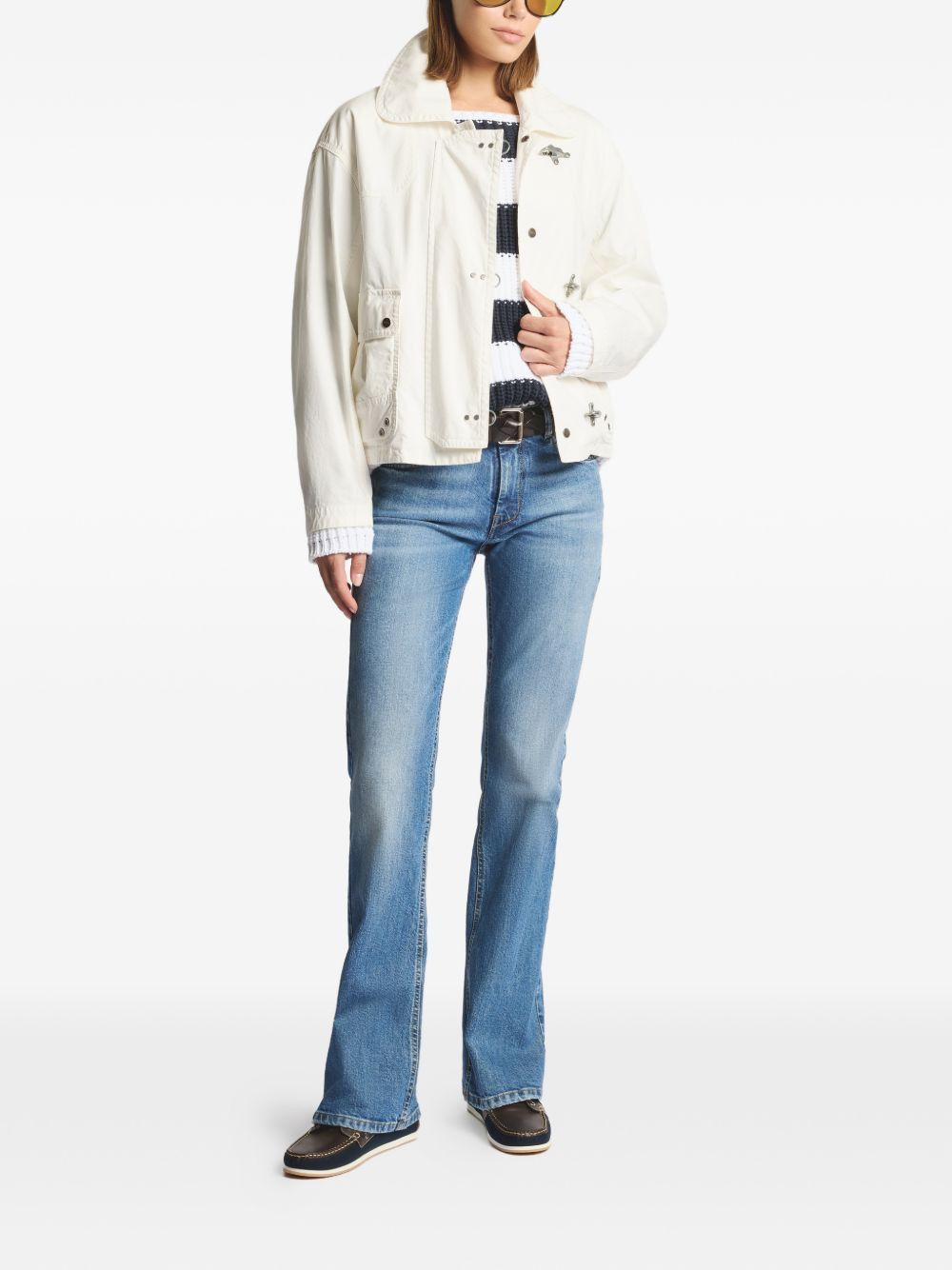 Fay 3 GANCI BOMBER JACKET Size XS / US 0-2 / IT 36-38 - 4 Thumbnail