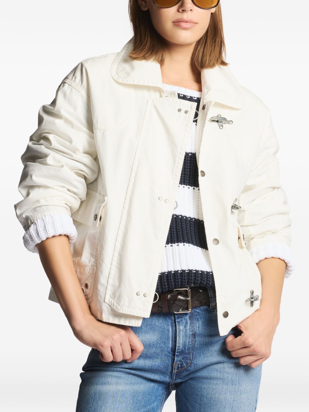 Fay 3 GANCI BOMBER JACKET Size XS / US 0-2 / IT 36-38 - 5 Thumbnail