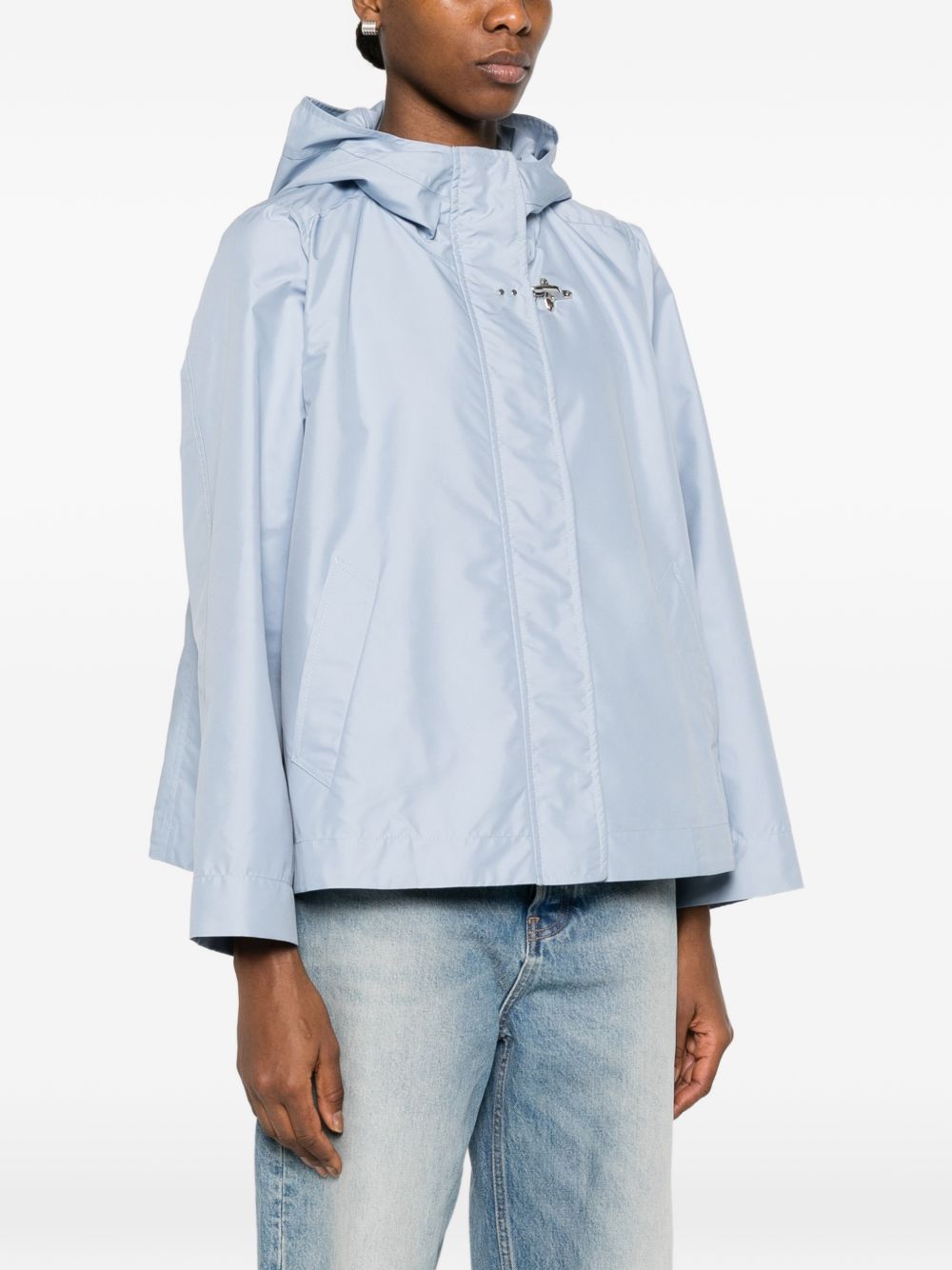 Fay SHORT HOODED PARKA COAT Size M / US 6-8 / IT 42-44 - 2 Thumbnail