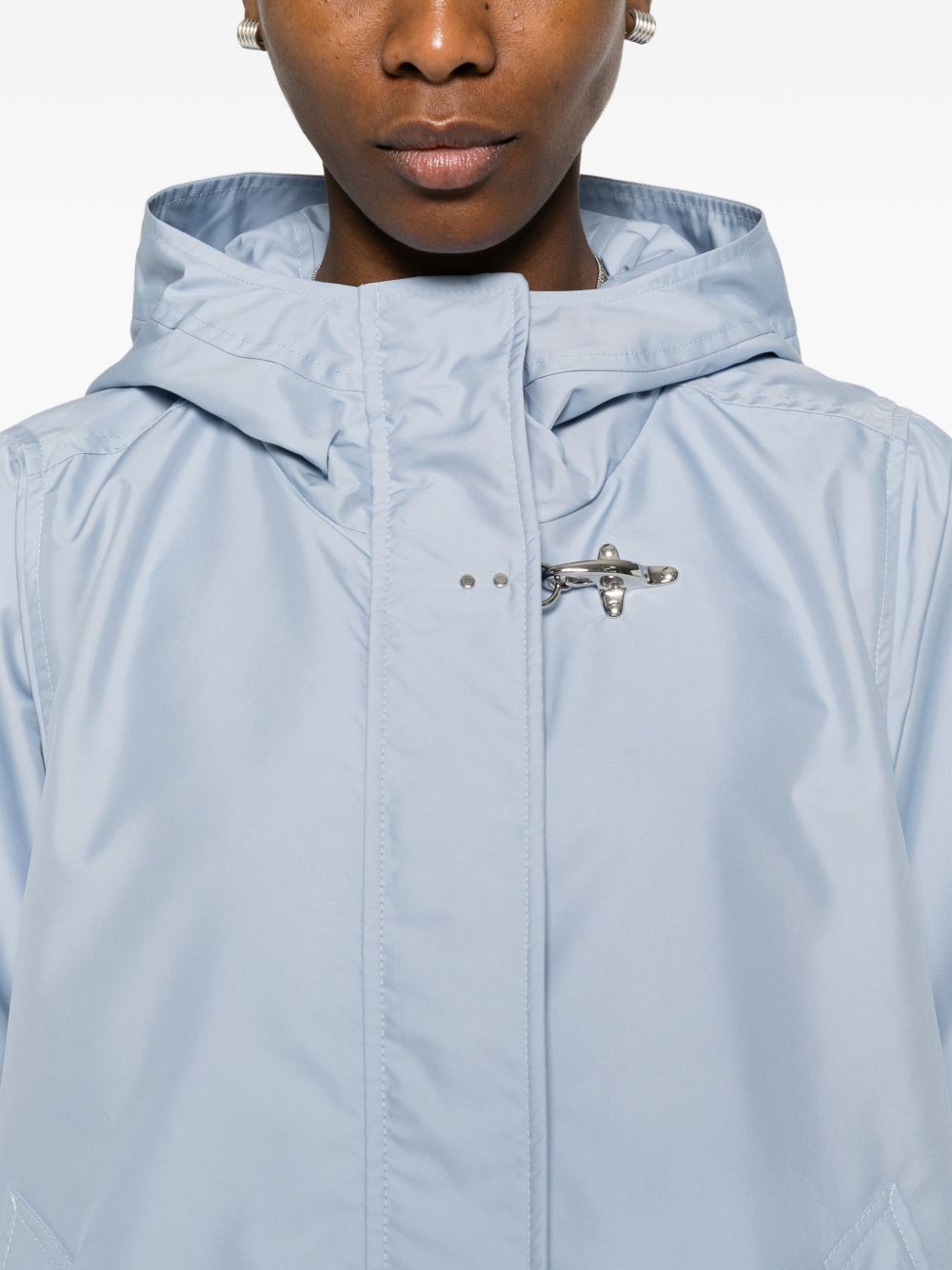 Fay SHORT HOODED PARKA COAT Size M / US 6-8 / IT 42-44 - 5 Thumbnail