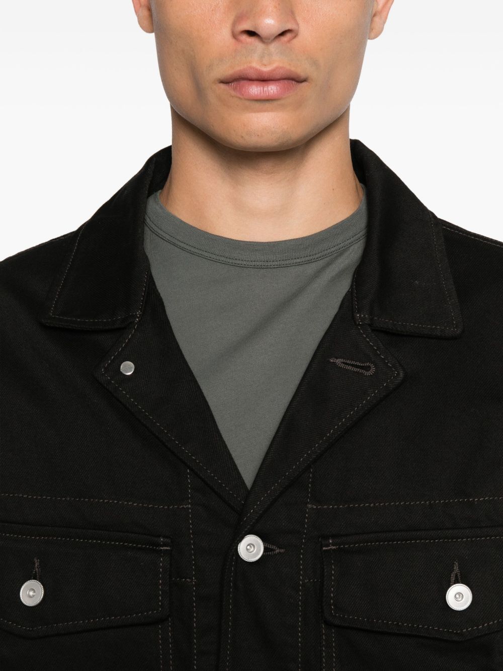 Lemaire DENIM TRUCKER JACKET Size US L / EU 52-54 / 3 - 4 Thumbnail