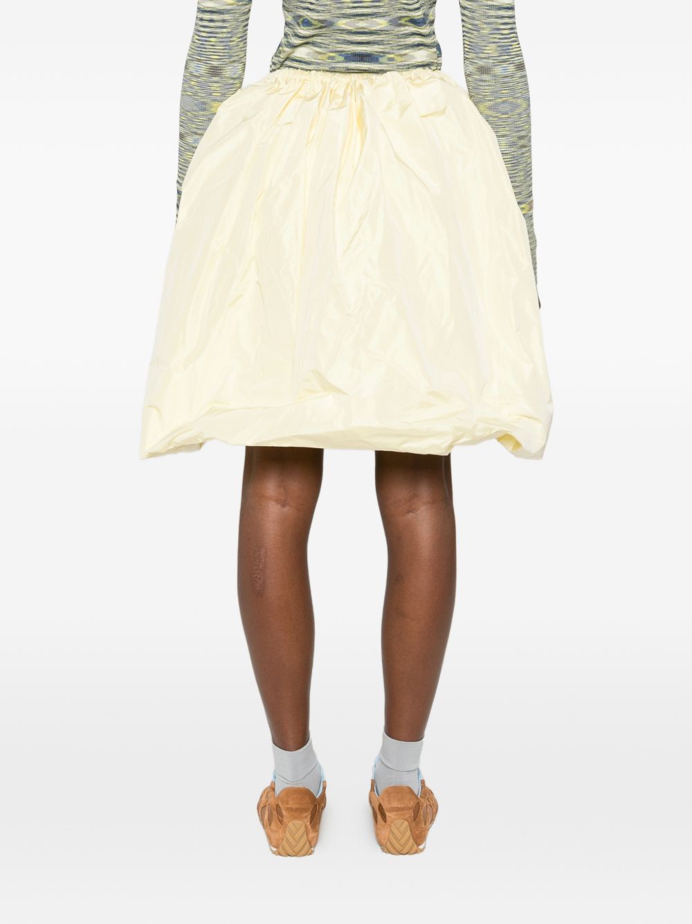 Prada TAFFETAS SKIRT Size 26" / US 2 / IT 38 - 4 Thumbnail