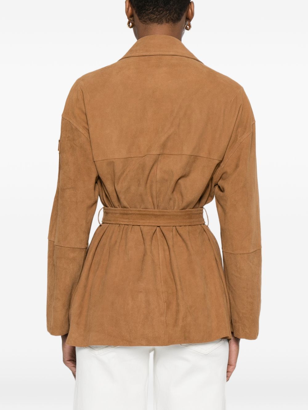 Peuterey MACHUCA SUEDE LEATHER JACKET Size XS / US 0-2 / IT 36-38 - 2 Thumbnail