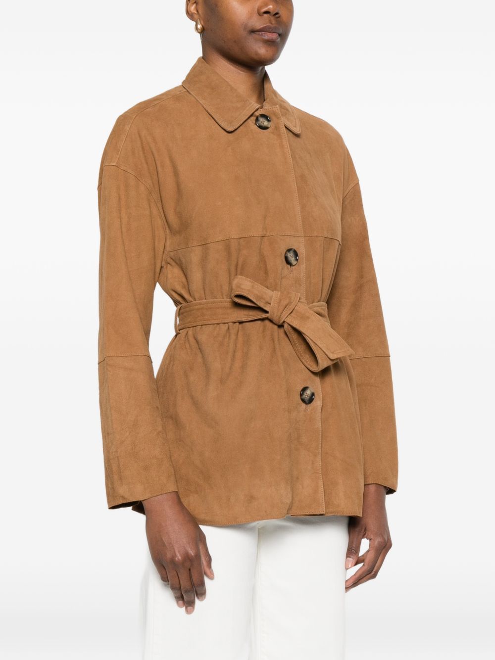 Peuterey MACHUCA SUEDE LEATHER JACKET Size M / US 6-8 / IT 42-44 - 3 Thumbnail