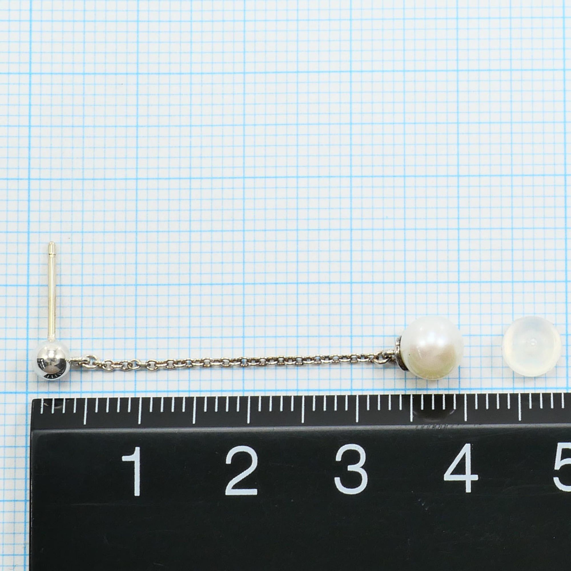 Tiffany & Co. Tiffany & Co. Silver Earrings with Pearls, Total Weight 1.3g, Jewelry, Like New, Free Shipping, Gift Wrapping Size ONE SIZE - 3 Thumbnail