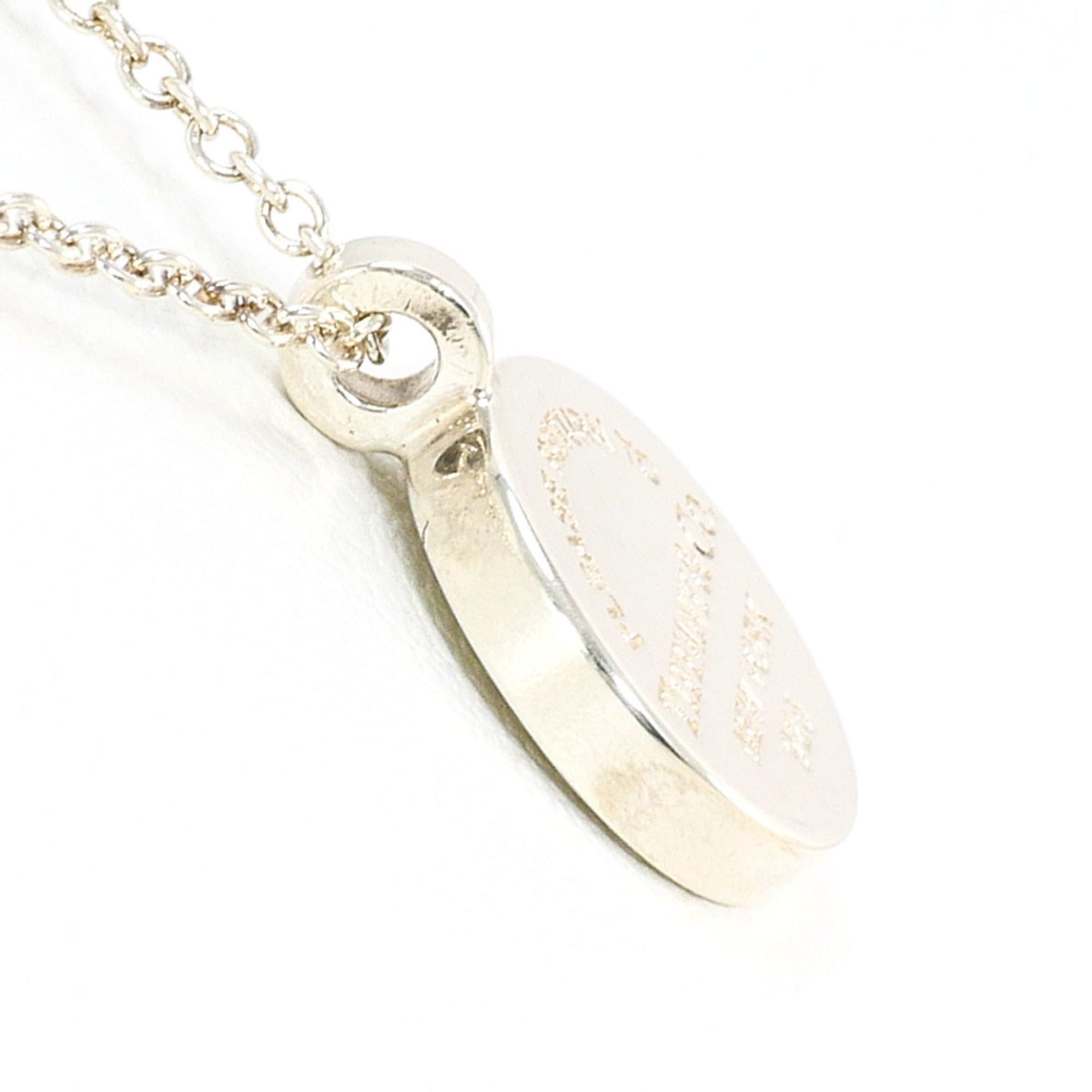 Tiffany & Co. Tiffany & Co. Return to Sterling Silver Necklace, Approx. 18.5 inches (45cm), Total Weight: 3.1g, Free Shipping, Like New, Gift Wrapping Size ONE SIZE - 2 Thumbnail