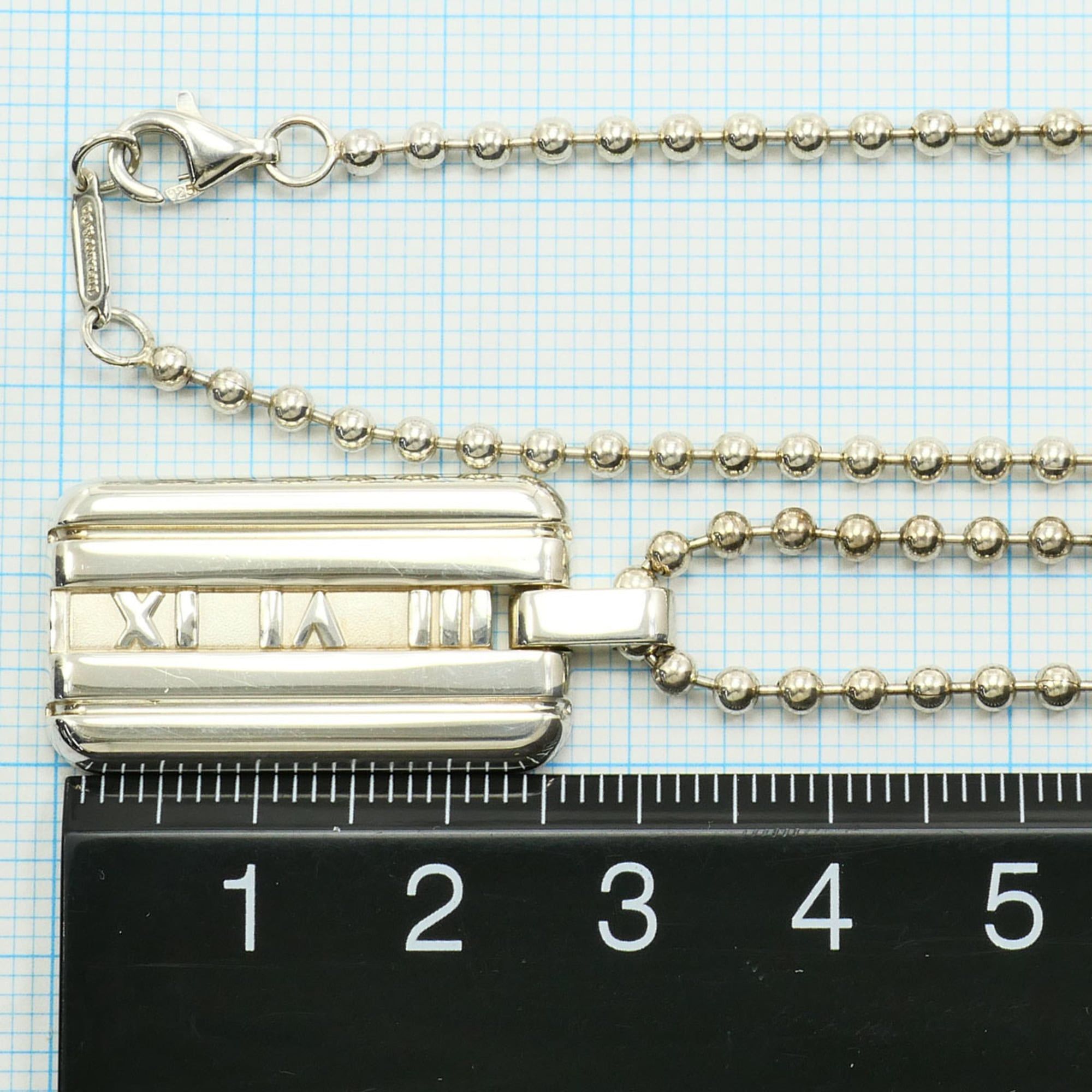 Tiffany & Co. Tiffany & Co. Atlas Sterling Silver Necklace, Approx. 50cm, Total Weight: 21.0g, Free Shipping, Like New, Gift Wrapping Available Size ONE SIZE - 5 Thumbnail