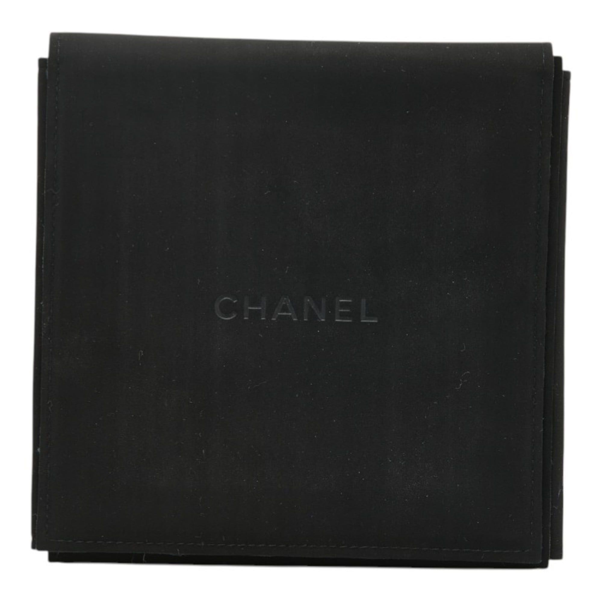 Chanel Chanel Coco Mark Chain Pendant Necklace in Gold and Black Plated Leather for Women Size ONE SIZE - 5 Thumbnail