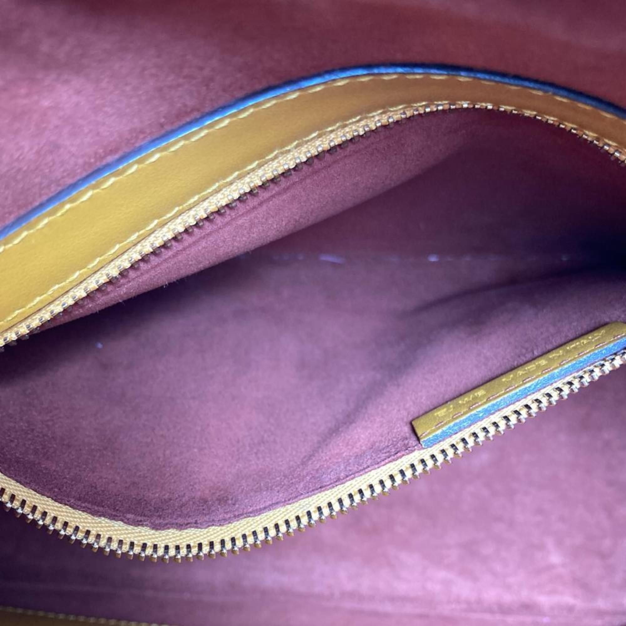 Cartier Cartier Must C Handbag Leather Camel Small Size ONE SIZE - 7 Thumbnail
