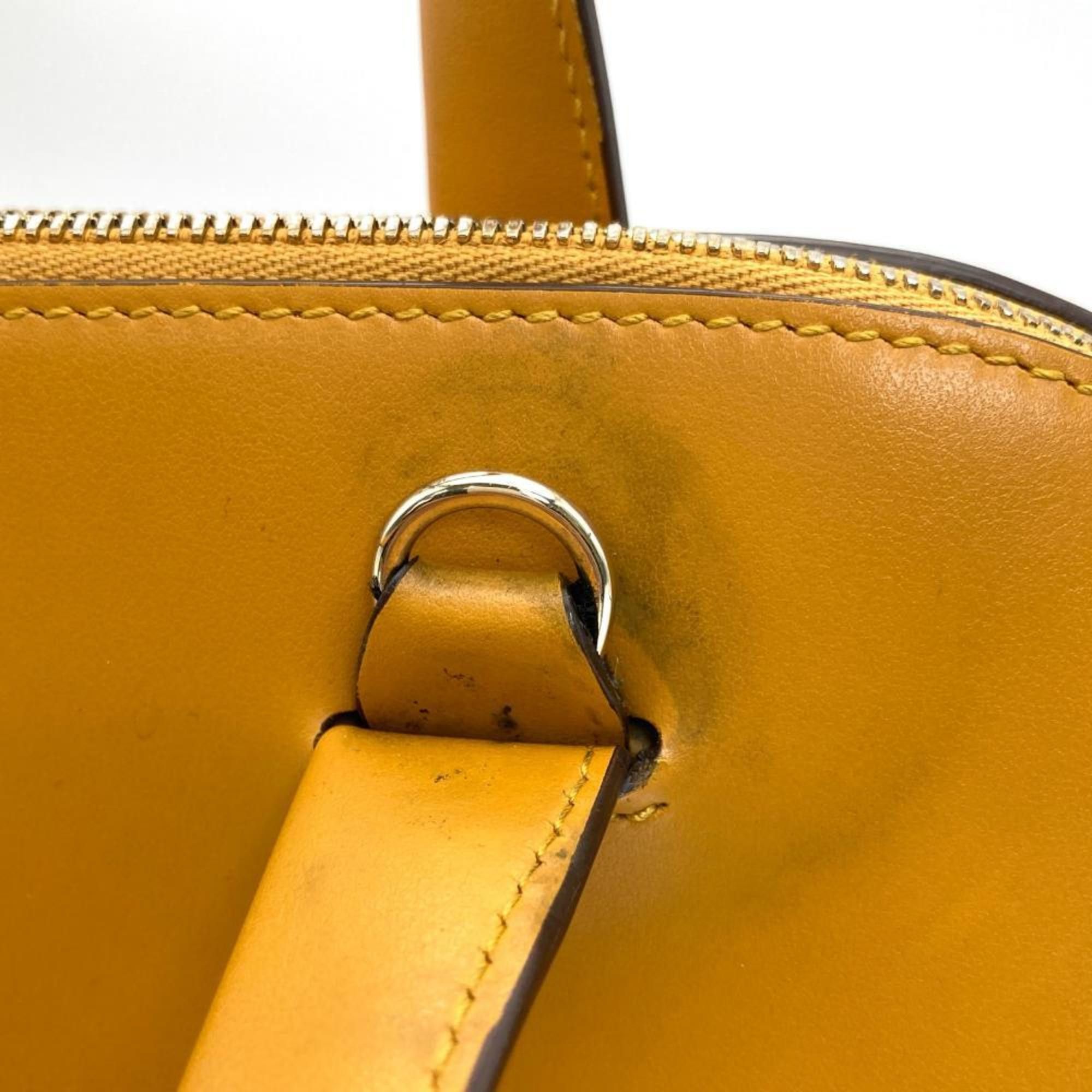 Cartier Cartier Must C Handbag Leather Camel Small Size ONE SIZE - 9 Thumbnail