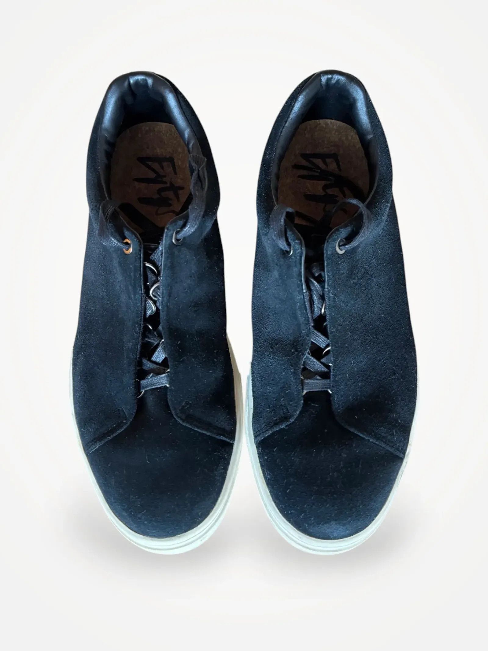 Eytys Eytys Mother Leather Ink Sneakers Size US 12 / EU 45 - 2 Thumbnail