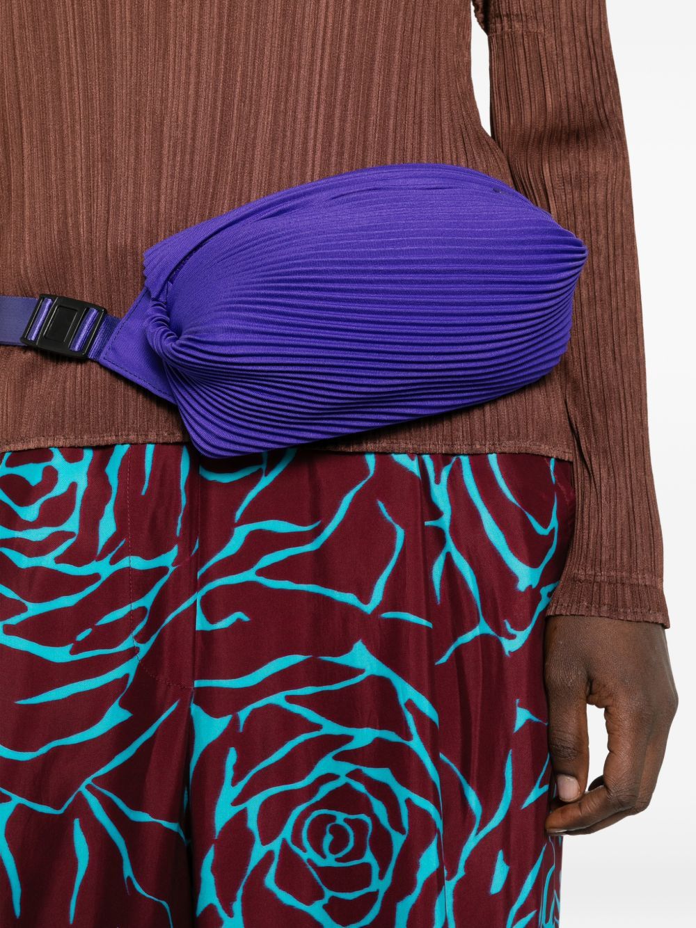 Pleats Please Issey Miyake PLEATED WAISTBAG Size ONE SIZE - 2 Thumbnail