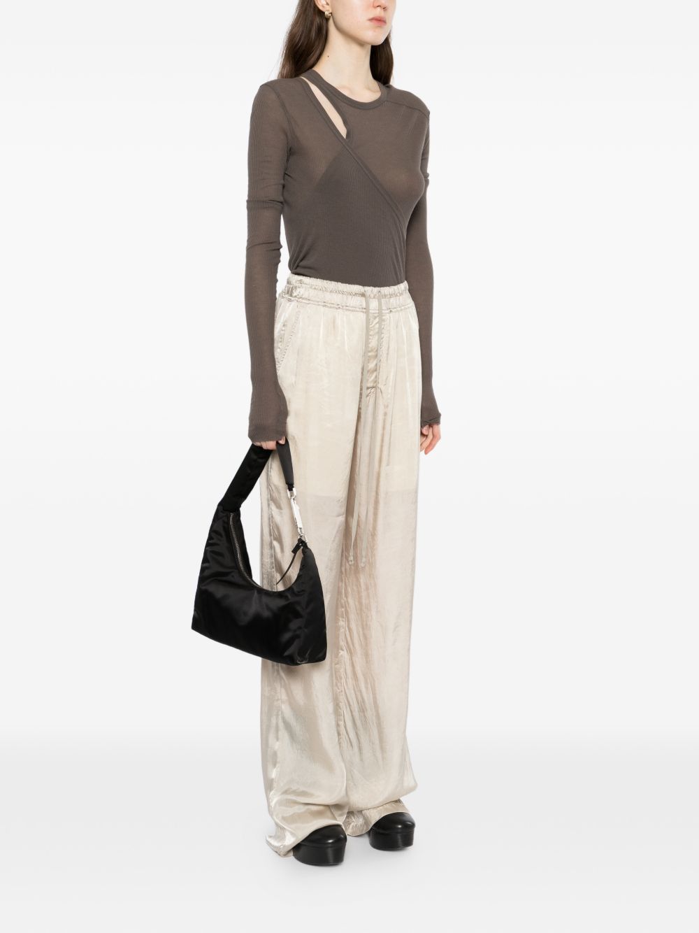 Rick Owens GEMINI SMALL LEATHER SHOULDER BAG Size ONE SIZE - 4 Thumbnail