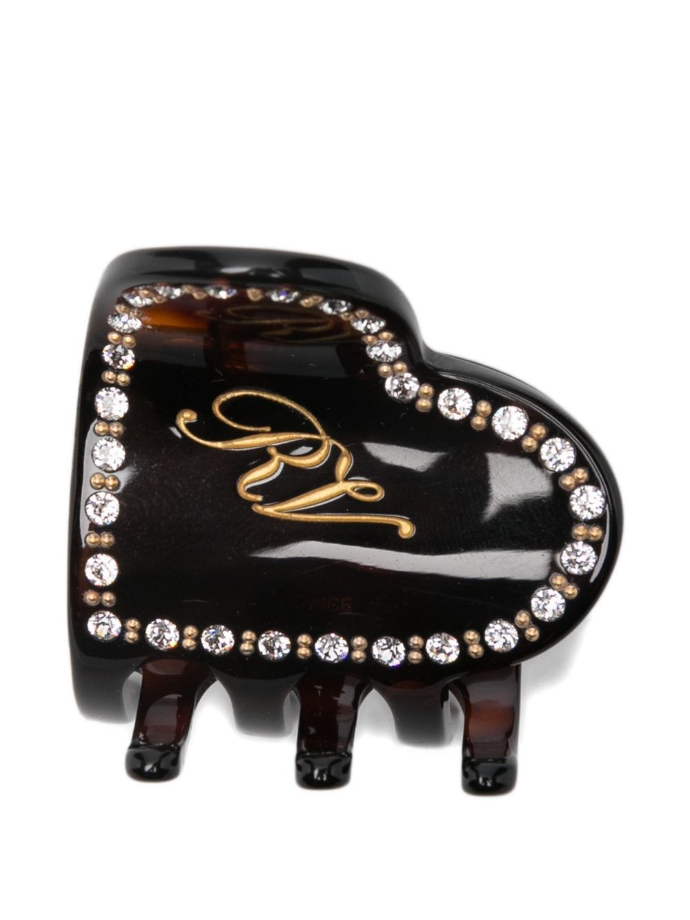 Roger Vivier HEART HAIR CLIP Size ONE SIZE - 3 Thumbnail