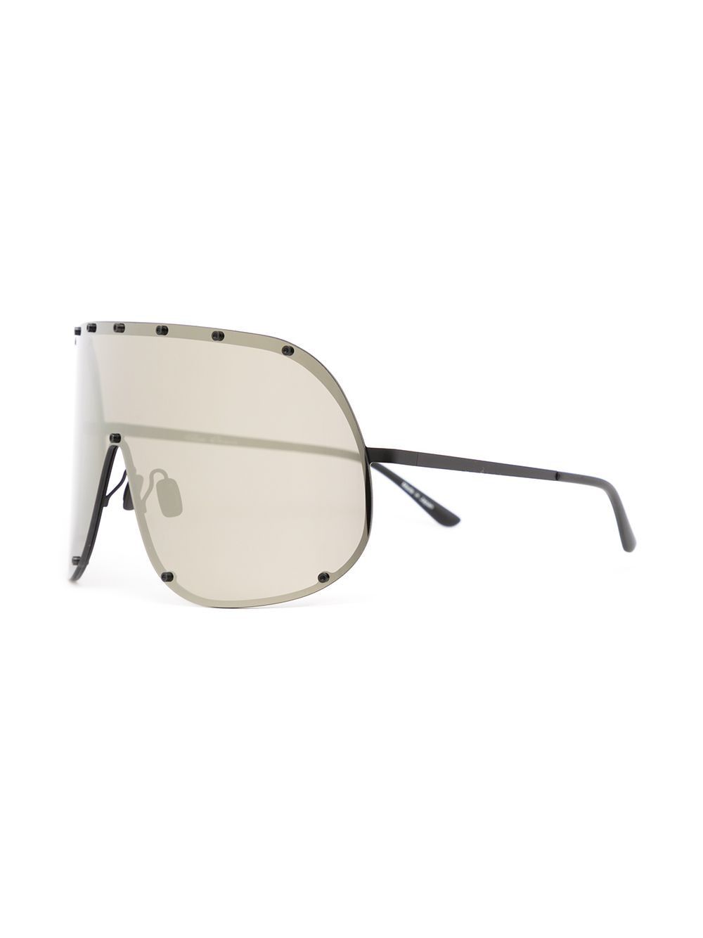 Rick Owens SHIELD SUNGLASSES Size ONE SIZE - 2 Thumbnail