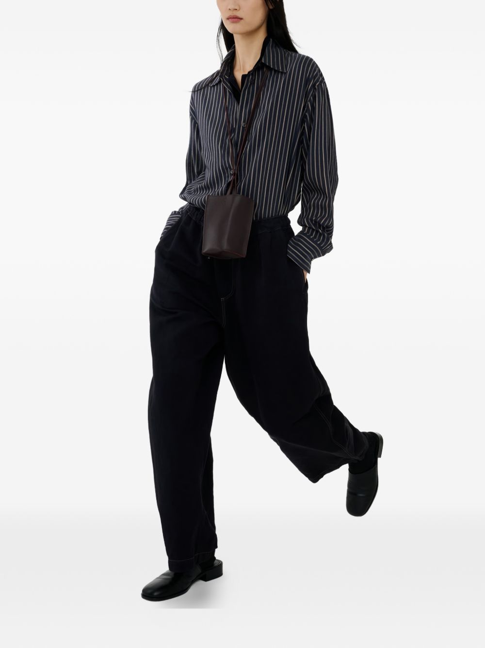 Studio Nicholson ROUEN STRIPED SHIRT Size M / US 6-8 / IT 42-44 - 5 Thumbnail
