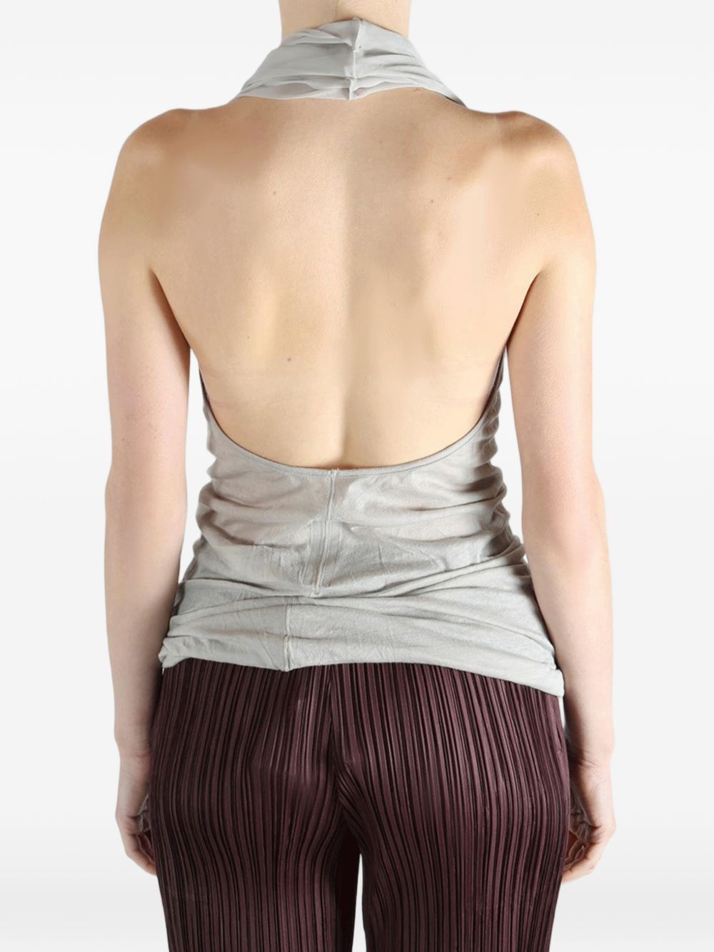 Rick Owens DRAPED NECK TOP Size M / US 6-8 / IT 42-44 - 4 Thumbnail