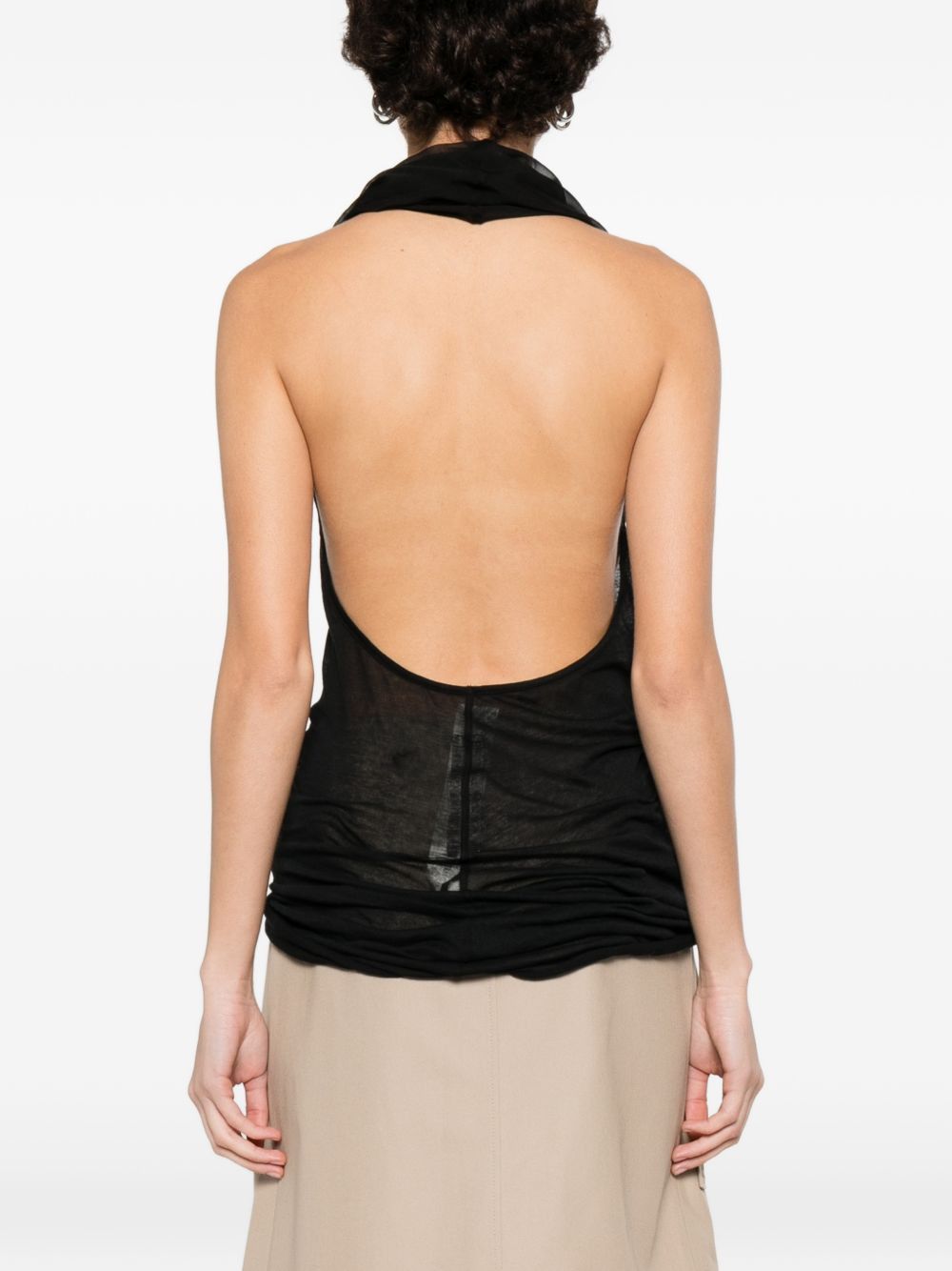 Rick Owens COTTON TANK TOP Size M / US 6-8 / IT 42-44 - 2 Thumbnail