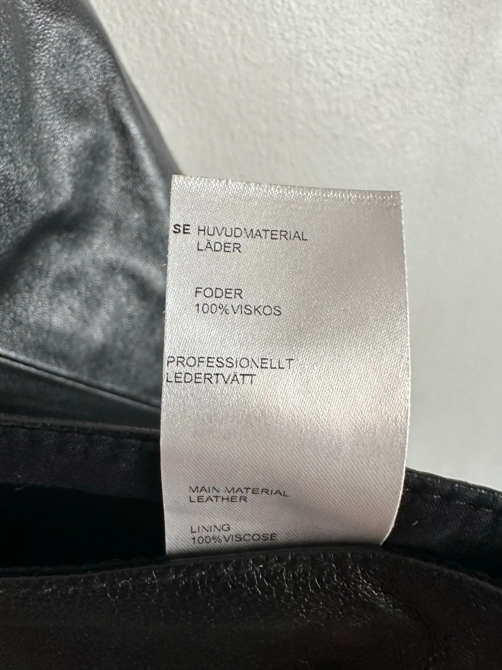 Marimekko Marimekko Jenna Leather Pants Size 26" / US 2 / IT 38 - 3 Thumbnail