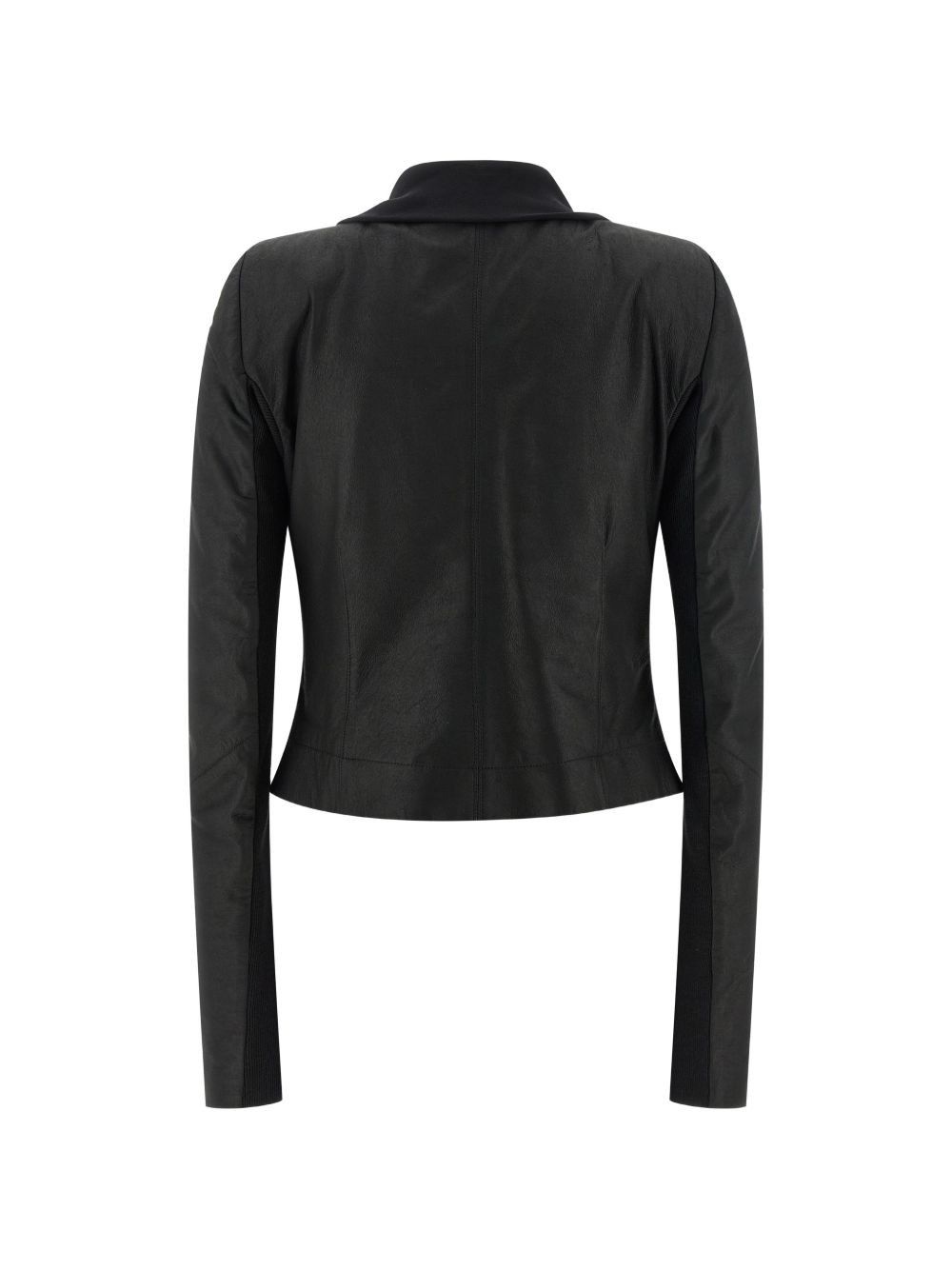 Rick Owens LEATHER JACKET Size S / US 4 / IT 40 - 3 Thumbnail