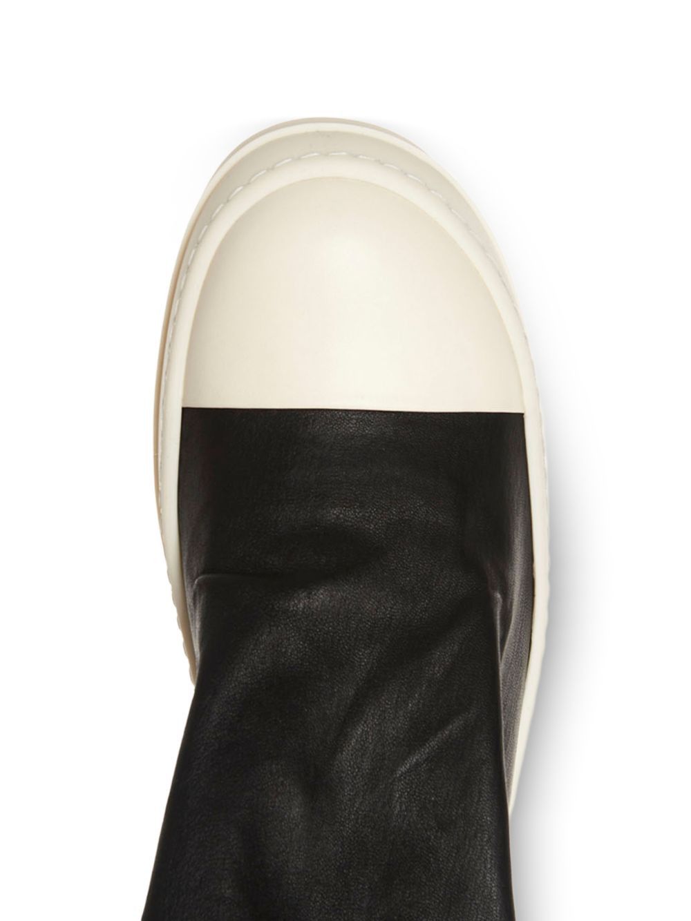 Rick Owens OVER-THE-KNEE BOOTS Size US 10 / IT 40 - 4 Thumbnail