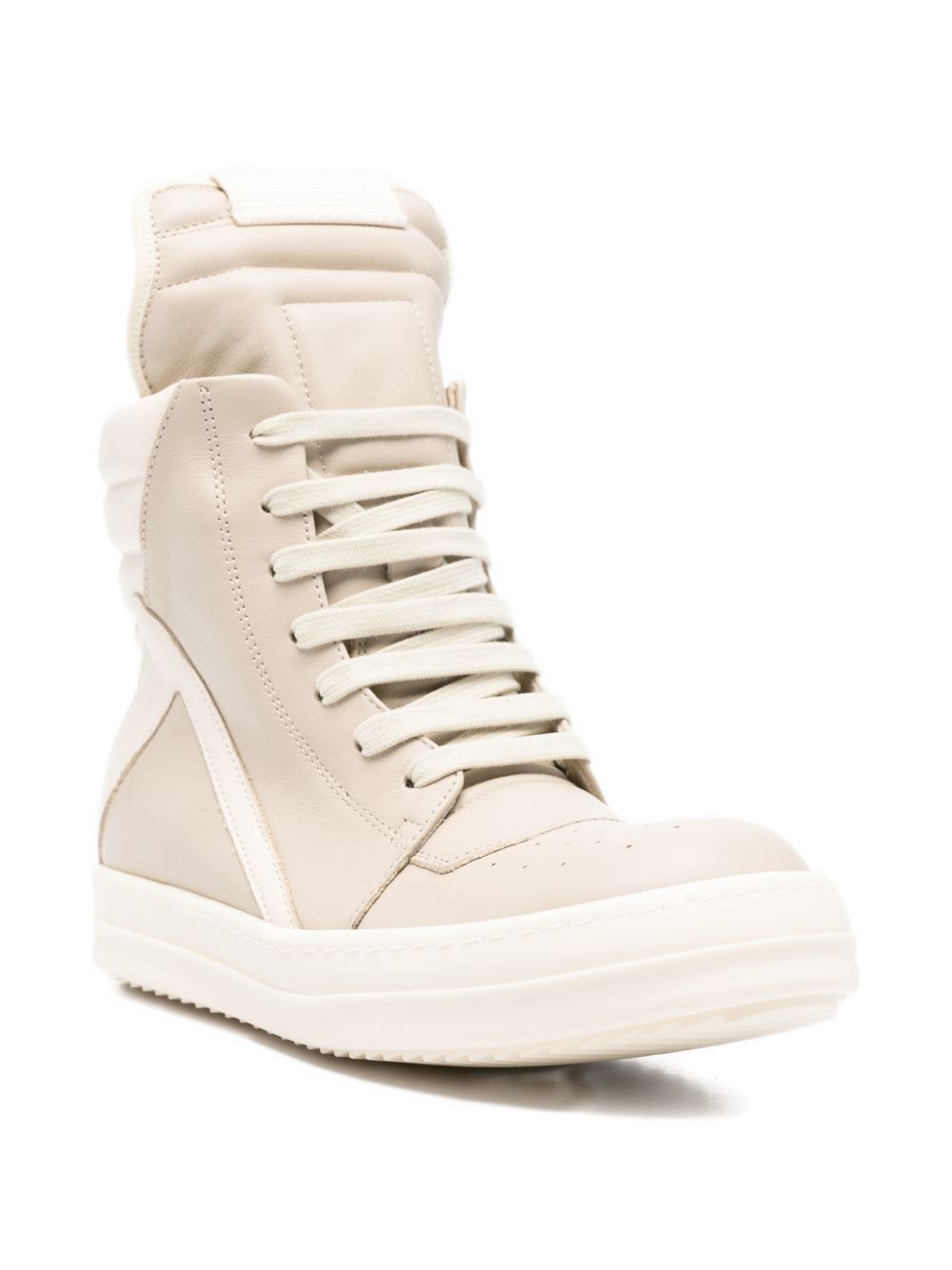 Rick Owens GEOBASKET SNEAKERS Size US 10 / IT 40 - 4 Thumbnail