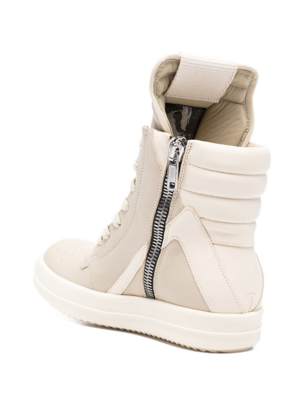 Rick Owens GEOBASKET SNEAKERS Size US 10 / IT 40 - 3 Thumbnail