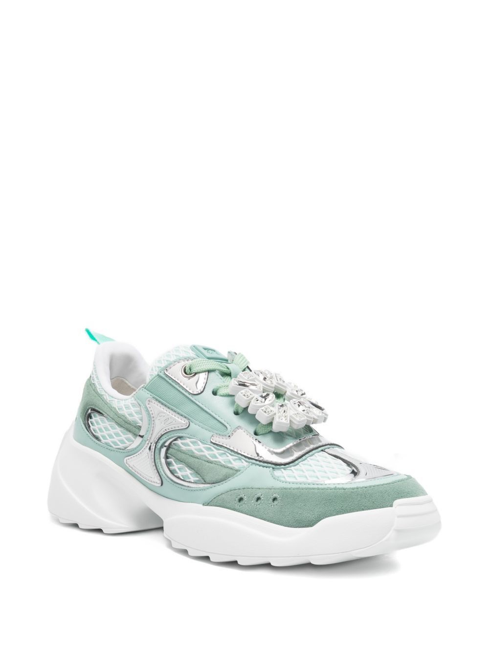 Roger Vivier VIV ON THE RUN SNEAKERS Size US 7.5 / IT 37.5 - 4 Thumbnail