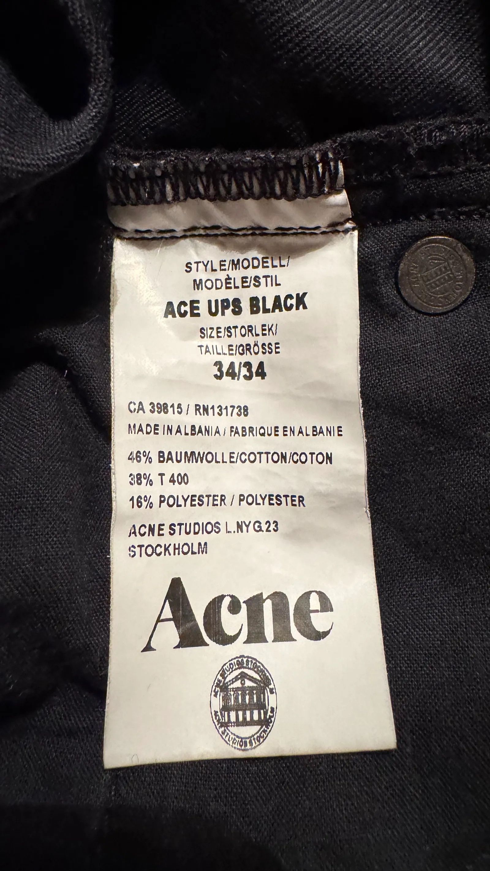Acne Studios Acne Studios Pants Size US 34 / EU 50 - 3 Thumbnail