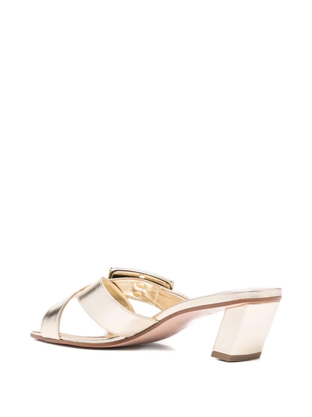 LEATHER HEEL SANDALS